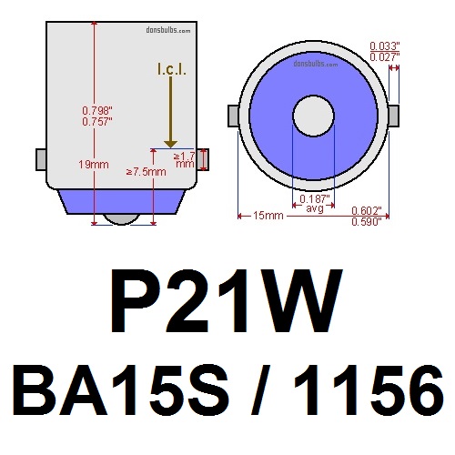P21W (BA15S/1156) I PONIŠTIVAČI GREŠKE