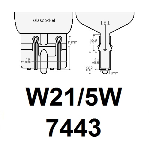 W21/5W (T20/7443) 