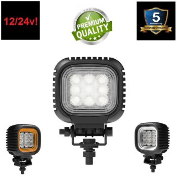 LED REFLEKTOR - RADNO SVETLO 10x9.2cm 63W - SA POZICIJAMA!