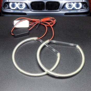 LED PRSTENOVI COB 124mm - WITH COVER - POLU KRUG