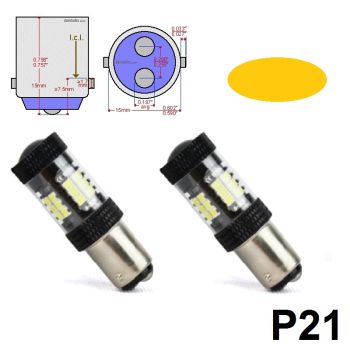 LED SIJALICE P21/BA15D/1157 (30x2835smd), 10,5W