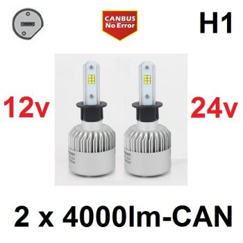 H1 SET CSP chip 8000LM - CANBUS ZA SREDNJE/DUGO/MAGLENKU 