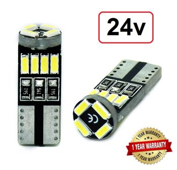 LED W5W/T10 12x4014smd - 24V