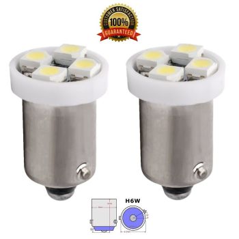 LED H6W/BAX9S 4x1210smd