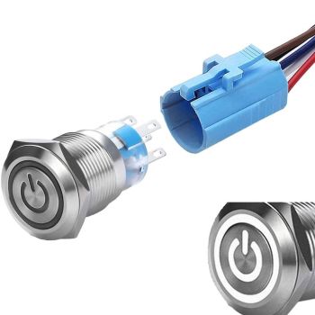 LED TASTER 16mm. - BELI