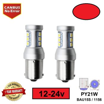 LED SIJALICE PY21W/BAU15S/1156 - 12*3030smd