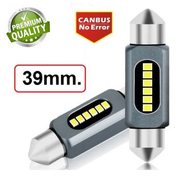 LED SIJALICE C5W/FESTOON 6x2016 CHIP/39mm CANBUS