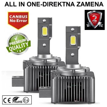 D8S/R SET 16000LM - CANBUS, ZAMENA ZA FABRICKE XENON SIJALICE