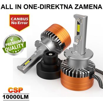 D2S/R SET 10000LM - CANBUS, ZAMENA ZA FABRICKE XENON SIJALICE