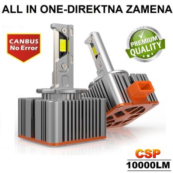 D8S/R SET 10000LM - CANBUS, ZAMENA ZA FABRICKE XENON SIJALICE