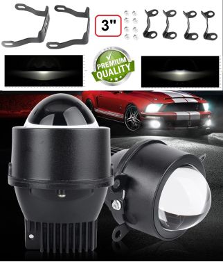 BI LED - PROJEKTORI ZA MAGLENKE 3" (LED CHIP UGRADJEN)
