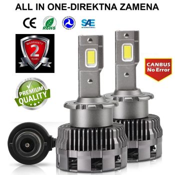 D2S/R SET 16000LM - CANBUS, ZAMENA ZA FABRICKE XENON SIJALICE
