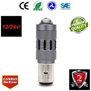 LED - PROJEKTOR H6/BA20D (LED CHIP UGRADJEN) 12/24v