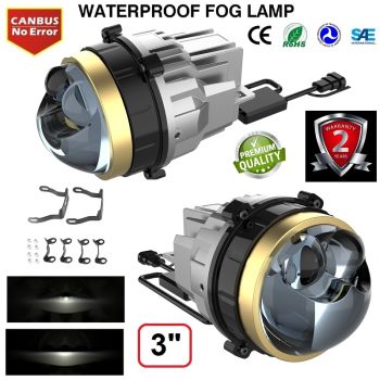 LASER BI LED - PROJEKTORI ZA MAGLENKE 3" (LED CHIP UGRADJEN)