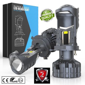 BI LED - PROJEKTORI H4 (LED CHIP UGRADJEN) - 14000LM