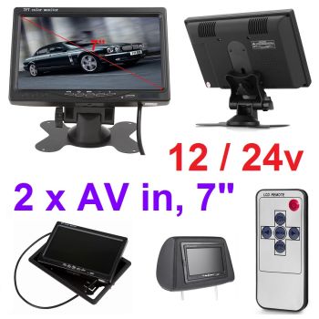CVBS Monitor 7" XD-035 - 2 NOSACA