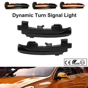 LED BOCNI DYNAMIC MIGAVCI U RETROVIZORU, TIPSKI - VOLVO - SMOKE LENS