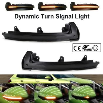 LED BOCNI DYNAMIC MIGAVCI U RETROVIZORU, TIPSKI - PORSCHE - SMOKE LENS