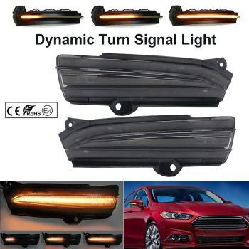 LED BOCNI DYNAMIC MIGAVCI U RETROVIZORU, TIPSKI - FORD - SMOKE LENS