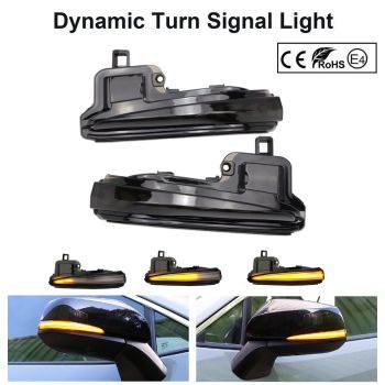 LED BOCNI DYNAMIC MIGAVCI U RETROVIZORU, TIPSKI - TOYOTA - SMOKE LENS