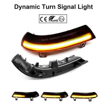 LED BOCNI DYNAMIC MIGAVCI U RETROVIZORU, TIPSKI - SEAT - SMOKE LENS