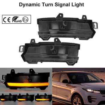 LED BOCNI DYNAMIC MIGAVCI U RETROVIZORU, TIPSKI - LAND ROVER - SMOKE LENS