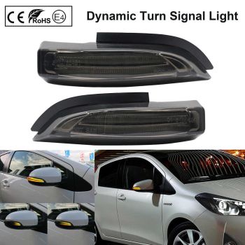 LED BOCNI DYNAMIC MIGAVCI U RETROVIZORU, TIPSKI - TOYOTA - SMOKE LENS