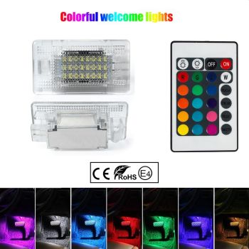 LED SIJALICE ZA OSVETLJENJE GEPEKA - BMW - RGB/DALJINSKI