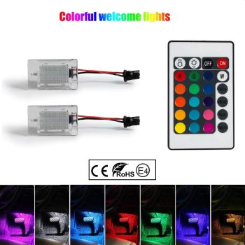 LED SIJALICE ZA OSVETLJENJE KABINE - FORD - RGB/DALJINSKI
