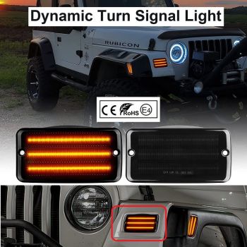 LED SIJALICE, BOCNI DYNAMIC MIGAVCI - JEEP