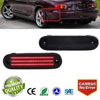 LED SIJALICE, BOCNI MARKERI NA BRANIKU - ZADNJI (SMOKE LENS) - MAZDA