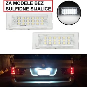 LED SIJALICE ZA OSVETLJENJE TABLICE - BMW
