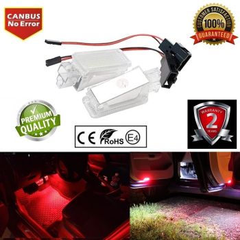 CRVENE - LED SIJALICE ZA OSVETLJENJE TABLICE - LAMBORGHINI