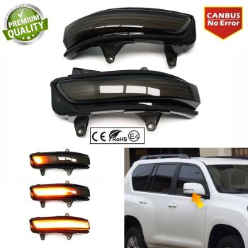 LED BOCNI DYNAMIC MIGAVCI U RETROVIZORU, TIPSKI - TOYOTA - SMOKE LENS