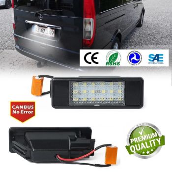LED SIJALICE ZA OSVETLJENJE TABLICE - NISSAN - DODATNI CANBUS