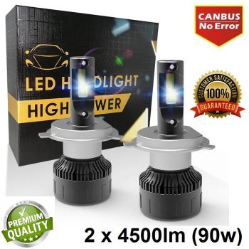 H4 SET 9000LM H45 - CANBUS ZA SREDNJE/DUGO/MAGLENKU 