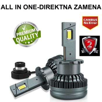 D4S/R SET 12000LM - CANBUS, ZAMENA ZA FABRICKE XENON SIJALICE