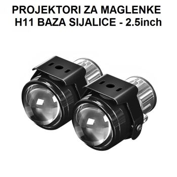 PROJEKTORI ZA MAGLENKE H11 2.5inch