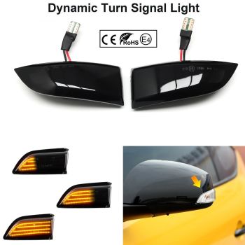 LED BOCNI DYNAMIC MIGAVCI U RETROVIZORU, TIPSKI - RENAULT - SMOKE LENS