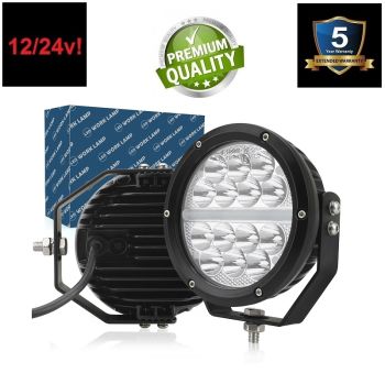 LED REFLEKTOR - RADNO SVETLO 6"/15.3cm 80W + BELO POZICION SVETLO!