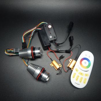 RGB BMW LED pozicije za ANGEL-EYE farove E39 40W + DALJINSKI !!!
