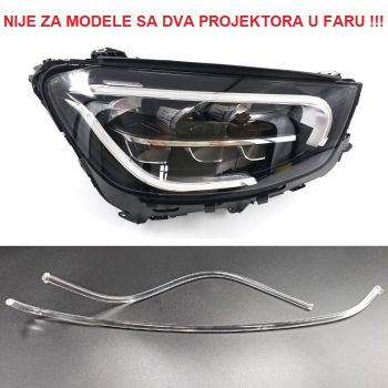 DRL TUBE - MERCEDES GLC-class W253 2020-2022 - LOW VERSION