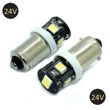 LED T4W/BA9S  - 6x2835smd - 24V