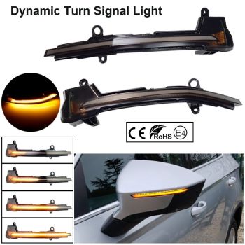 LED BOCNI DYNAMIC MIGAVCI U RETROVIZORU, TIPSKI - SEAT - SMOKE LENS