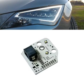 LED PLOCICA, LED DRL DRIVER SEAT LEON 2013-2016 - DESNI FAR