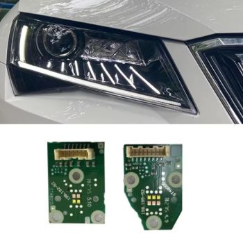 LED PLOCICE, LED DRL DRIVER SKODA SUPERB 2016-2019 - DESNI FAR