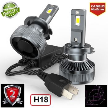 H18 SET CSP chip 13000LM 12V!!! - ZA SREDNJE/DUGO/MAGLENKU 
