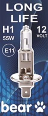 HALOGENA SIJALICA BEAR H1 LONG LIFE 12V 55W