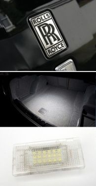 LED SIJALICE ZA OSVETLJENJE UNUTRAŠNJOSTI VOZILA - ROLLS ROYCE